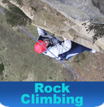 rock climbing