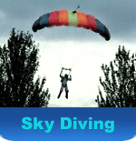 sky diving